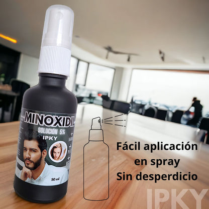 Minoxidil solución al 5%