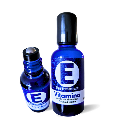 Vitamina E y aceite de almendras