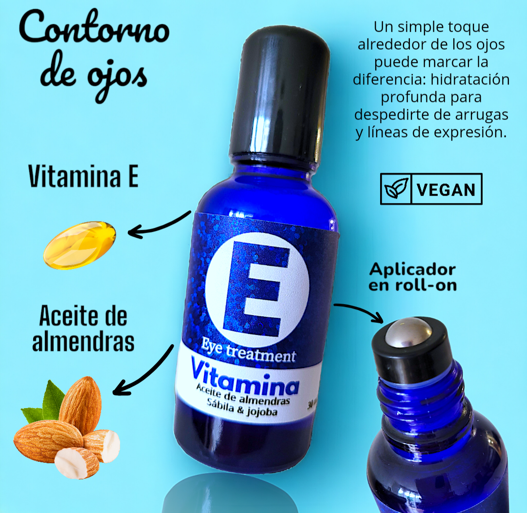 Vitamina E y aceite de almendras