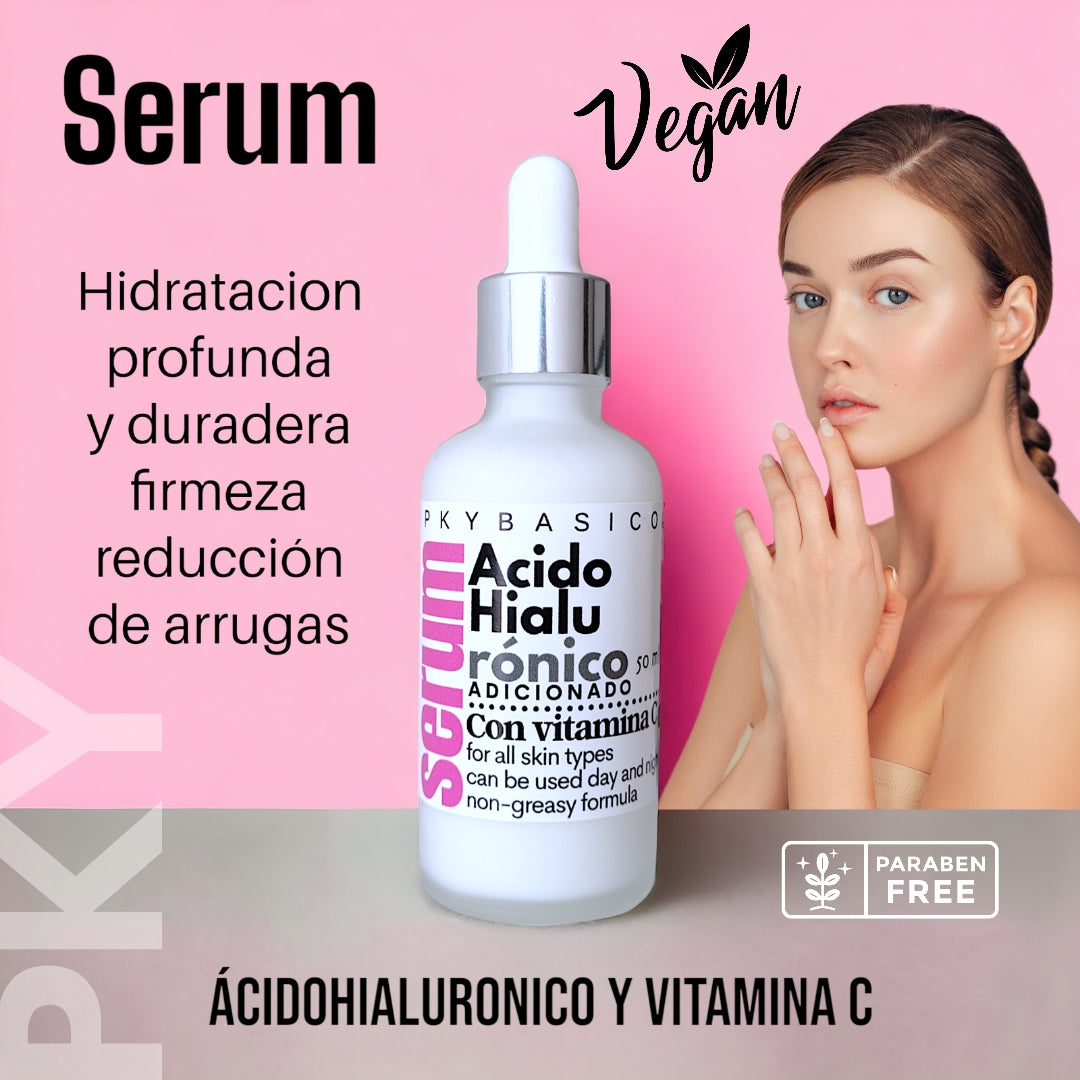 Ácido Hialurónico & vitamina C